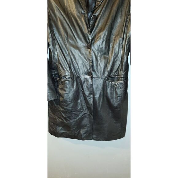 Ralph Lauren Black Mid Length Jacket/ Blazer - Picture 3 of 5